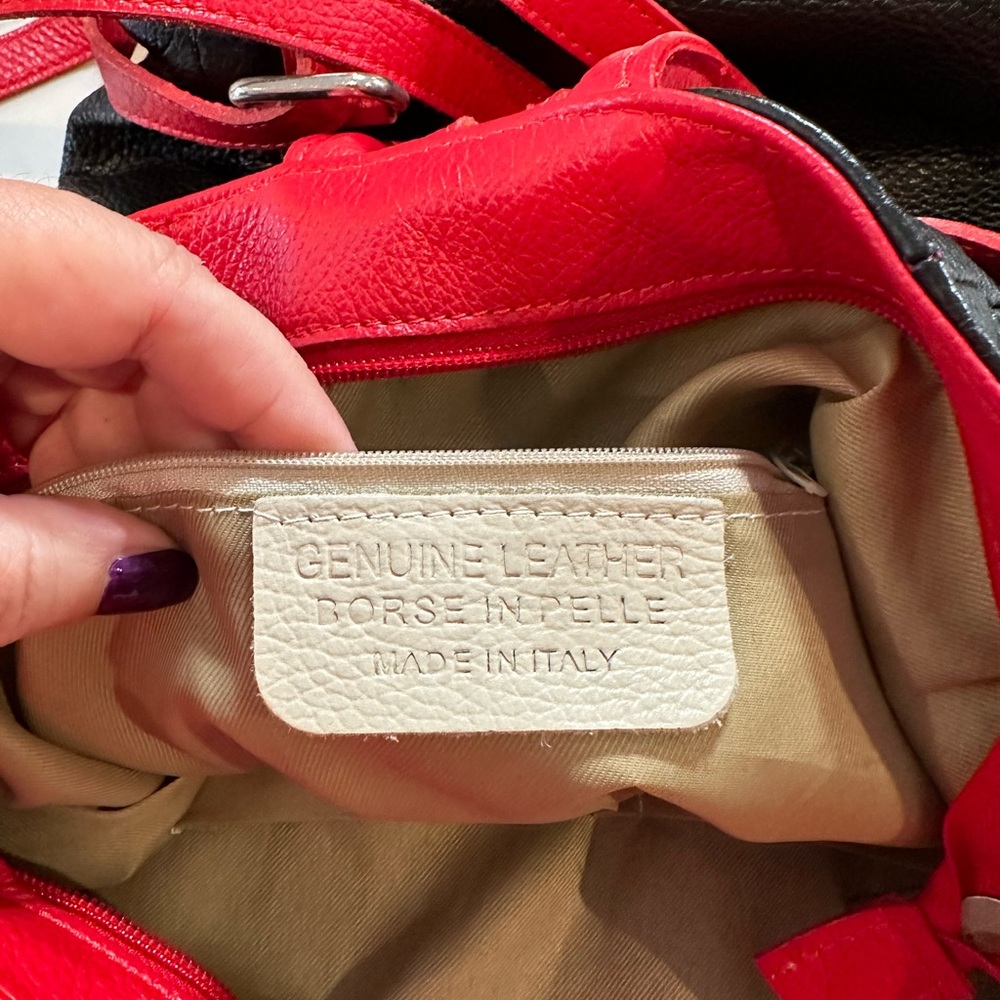 Genuine Leather Convertable Backpack - image 6